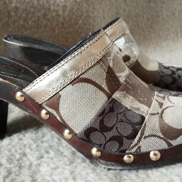 Coach Patchwork Clogs - Picture 4 of 4